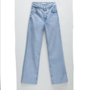 SOLDOUT ONLINE Zara - high waisted, wide leg jeans